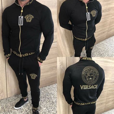 jacket mens versace collection|Versace tracksuit men's.